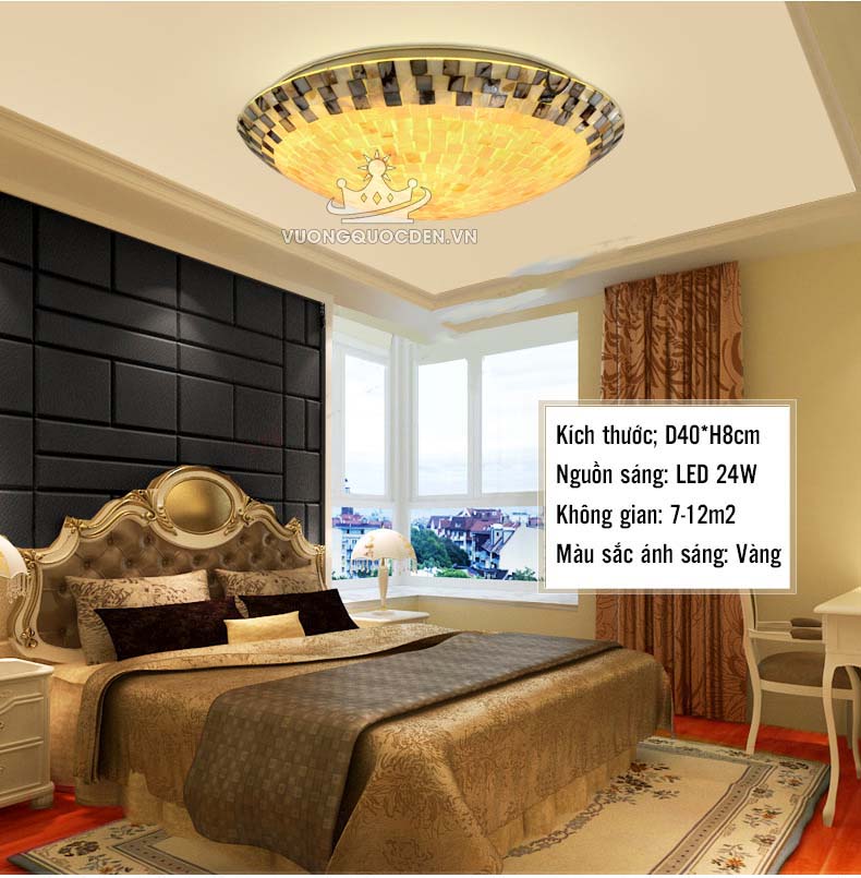 Đèn led ốp trần ánh sáng ấm áp YB426-4